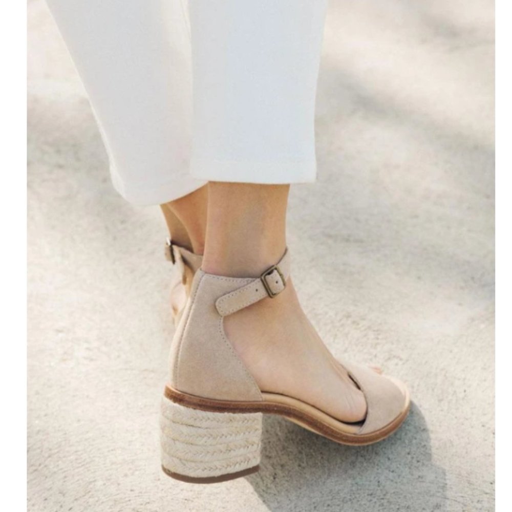 SOLUDOS CAPRI MIDHEEL IN BLUSH